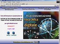 Digital telecommunications systems using optic fibres