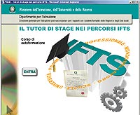 Il tutor di stage nei percorsi IFTS